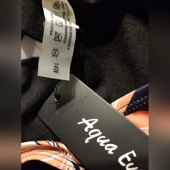 NWT TANKINI SWIM DRESS FLOWY WITH BOY SHORTS SWIM BATHING SUIT MODEST 1… cute - Picture 8 of 9